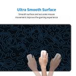 Office Desk Mat Mousepad Custom Large XXL Keyboard Pad with Rubber Bottom