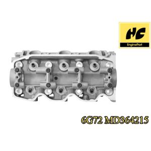 Cast Iron / Aluminum Diesel Engine Cylinder Head For Mitsubishi 6G72 MD364215