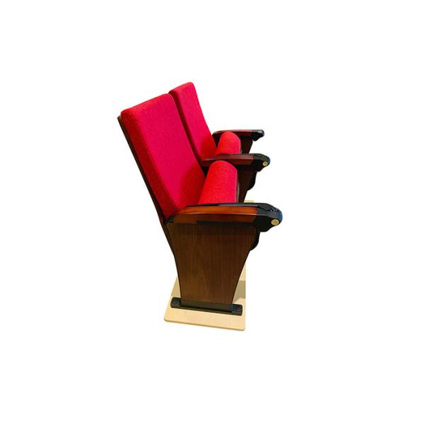 580mm Aluminum Conference Hall Chairs With Tablet