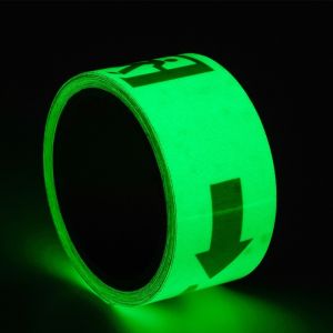 PET PVC Rainbow Iridescent Glow in the Dark Tape