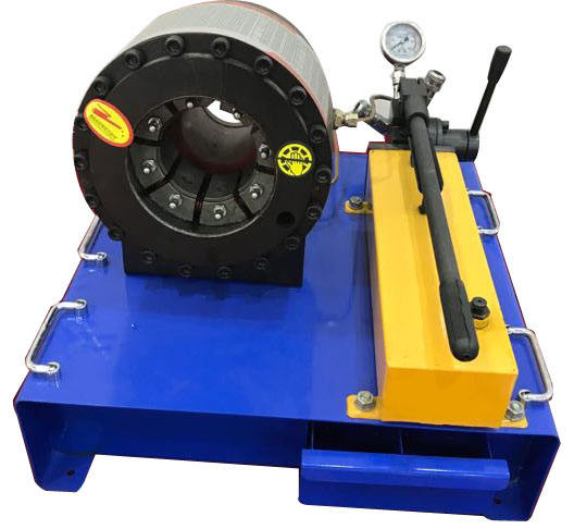 Buy 1/4 To 2 Inch Manual Hose Crimping Machine 600t Hydraulic Pipe Clamp Machine at wholesale prices