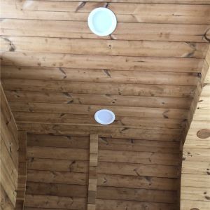 Boat 1.2mm Steel Wood Decoration Prefabricated Steel LGSF House