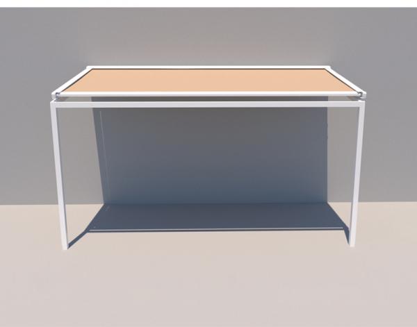 Balcony Retractable Louvered Roof Pergola