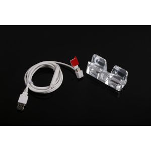 COMER alarm controller box transparent countertop acrylic cellphone/mobile phone