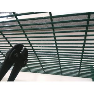 Galvanized Welded 358 Mesh Fencing Powder Coated Exterior