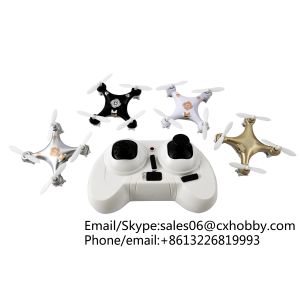 Quality Cheerson CX - 10 Portable 2.4G 4CH 6 Axis Gyro RC Quadcopter with Night Light Wonderful drone for sale