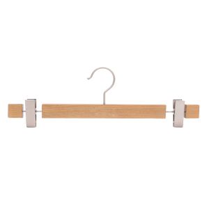 China Betterall High End Natural Beech Straight Wooden Hangers on sale
