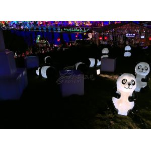 Black And White House Lanterns , Fabric Chinese Lanterns Customized Standard