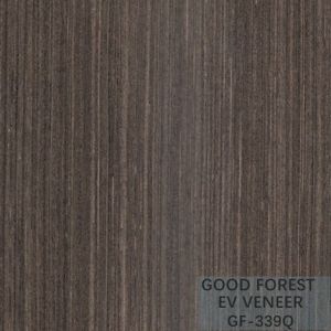 Engineered Veneer Wenge Lati Wood Top A / B Grade Customized