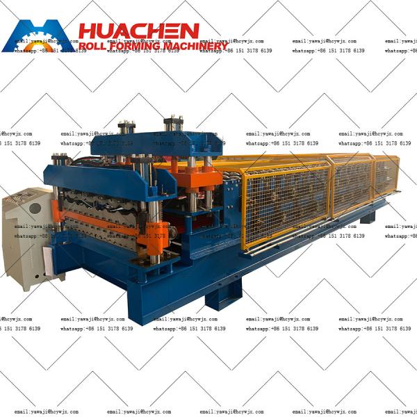 Buy New Design Metal Silo Double Deck Roll Forming Machine at wholesale prices