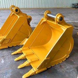 PC140 CAT314 Wheel Loader Bucket 0.65cbm Q355B Hardox500 Material