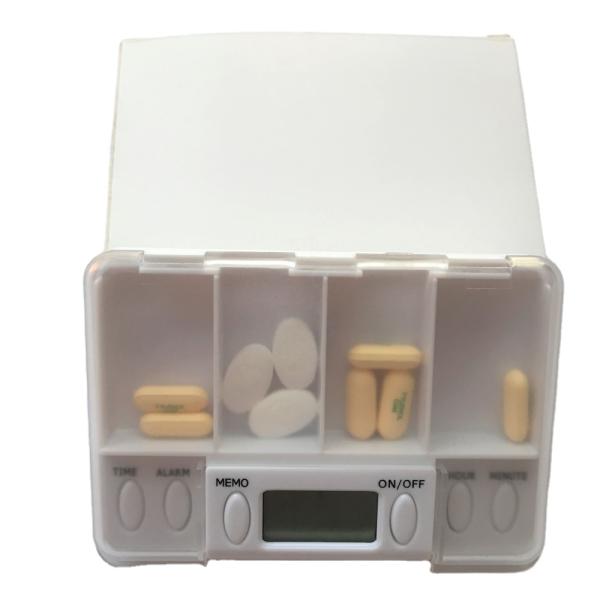Best selling medical timer weekly medication box dispenser electronic pill