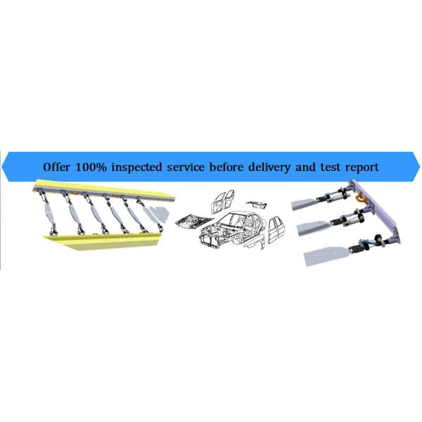 Customized Transfer End Effector With Grippers Aluminum / Steel Material