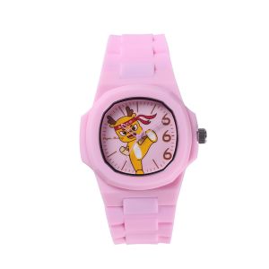Custom Patterns Silicone Quartz Watch Waterproof Children Batch