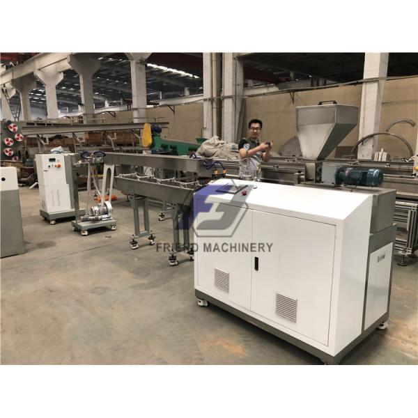 Buy Mini Parallel PET Plastic Recycling Line Double Screw PET Pelletizing Machine at wholesale prices