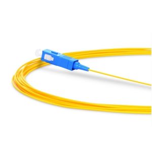 Low IL SC APC/UPC SM/MM simplex singlemode indoor Fiber optic pigtail Customize