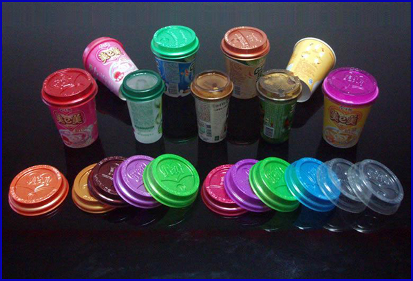 Hot sale Traditional Cup lid Machine high efficency for Jelly cup and Milk cup