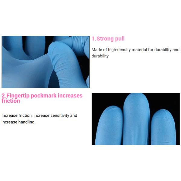 Safe Disposable Latex Gloves Suitable For For Medical Diagnoses Treatment
