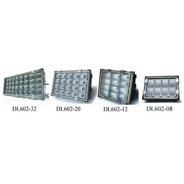 AC 220 Volt 100W Gas Station LED Canopy Light Energy Saving Aluminum , Outdoor Flood Light Fixtures
