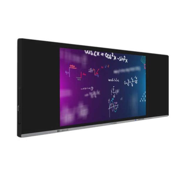 High Contrast Ratio 5000 1 Intelligent Digital Board with 86 Inch 4K Flat Writing Panel Smart Blackboard Size 02