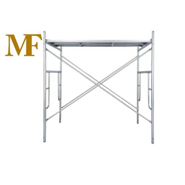 5-Ton Loading Capacity Anti Slip Scaffold Frame Rust Resistant Easy Assembly For Construction Site