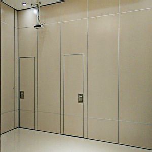 Polyester Construction Material Hanging System Sound Proof Curtain Partition