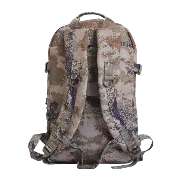 24L Capacity Waterproof Backpack in Straps with Molle System and 600D Oxford Fabric