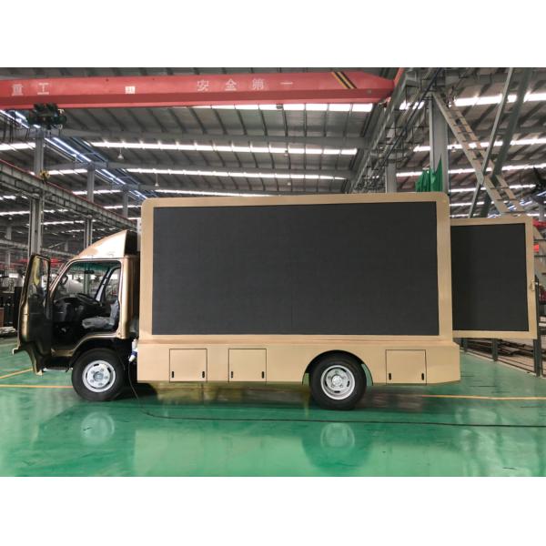 Isuzu Outdoor Mobile LED Screen Advertising Display Billboard Trucks