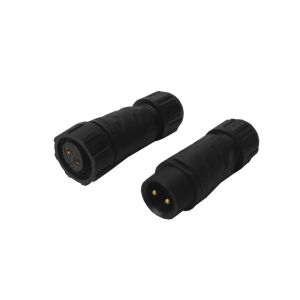 UCU Circular Plastic Connectors Electrical IP68 2 Pin Female Plastic Connector