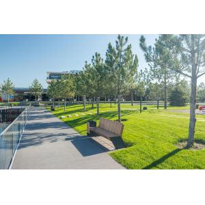 High Density And Tufted Artificial Turf C Shape Good Quality Synthetic Turf