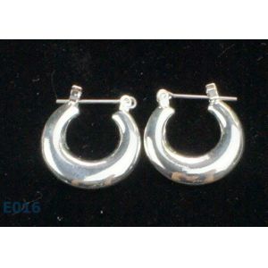 Fashion gold plated zirconia stud earring in 2012