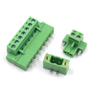 5.08mm Pitch PCB Plug-in Screw Terminal Blocks Plug Straight Pin Header with