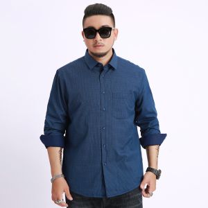 Full Sleeve Winter Fleece 6XL Trouser Shirt for Men in Korean Henley Custom Silk