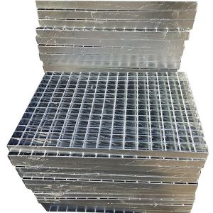 China Plate Metal Serrated Bar Steel Galvanised Grating For Bridge And Trench Cover on sale