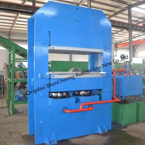 Professional Rubber Cow Mat Making Machine With Push Pull Device