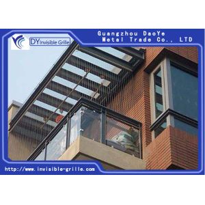 Standard Powder Coated 3mm Invisible Grill For Windows