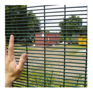 Anti Climb 358 Security Pvc Coated Galvanized Steel Fence with Low Carbon Steel