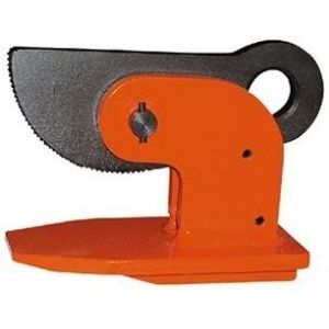 China Warehouse Manual Lift Clamps , 1.5 / 3 / 5 Ton Horizontal Plate Clamp on sale