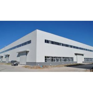 Waterproof Prefabricated Metal Construction Buildings H Section Column Steel