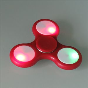 LED fidget spinner with different colors