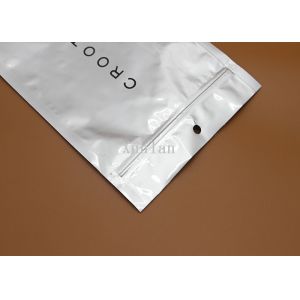Anti Static Material Resealable Aluminum Bags With See Through Window