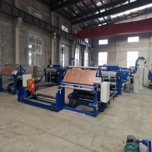 Quality 415V Dual Row Roll Mesh Welding Machine 7ft Width Fence Mesh for sale