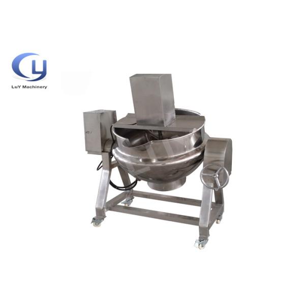 Stainless Steel Industrial 100L - 10000L Jacketed Steam Kettle For Commercial