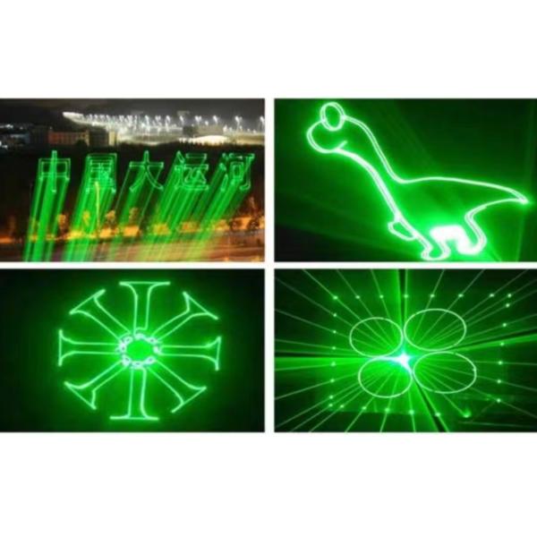 IP33 Rated Multi Laser Light Mini 3W RGB For Outdoors Full Color Animation Disco