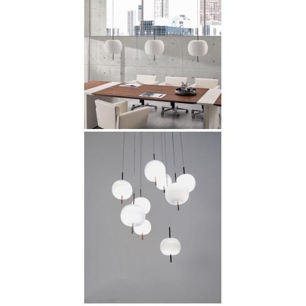 Italy Creative Kitchen Pendant Lights Minimalism Living Room Kushi Pendant Lamp (WH-GP-154)