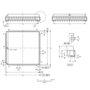 Quality Single-chip 8-bit microcontrollerP80C552EFA QFP Integrated Circuit Chip for sale