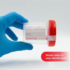 Disposable Specimen Cups| High-Grade Silicone, Sterile, Individually Wrapped