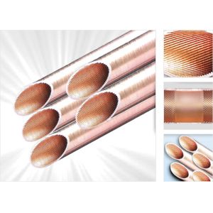 Lightweight Copper Tube Inner Grooved For HVAC Piping Systems