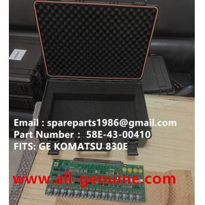 Quality 58E-43-00410 CARD FITS GE TEREX UNIT RIG BUCYRUS MT4400AC MT5500 MT3600 NTE240 NTE260 NHL DUMP TRUCK HAULER MINING for sale