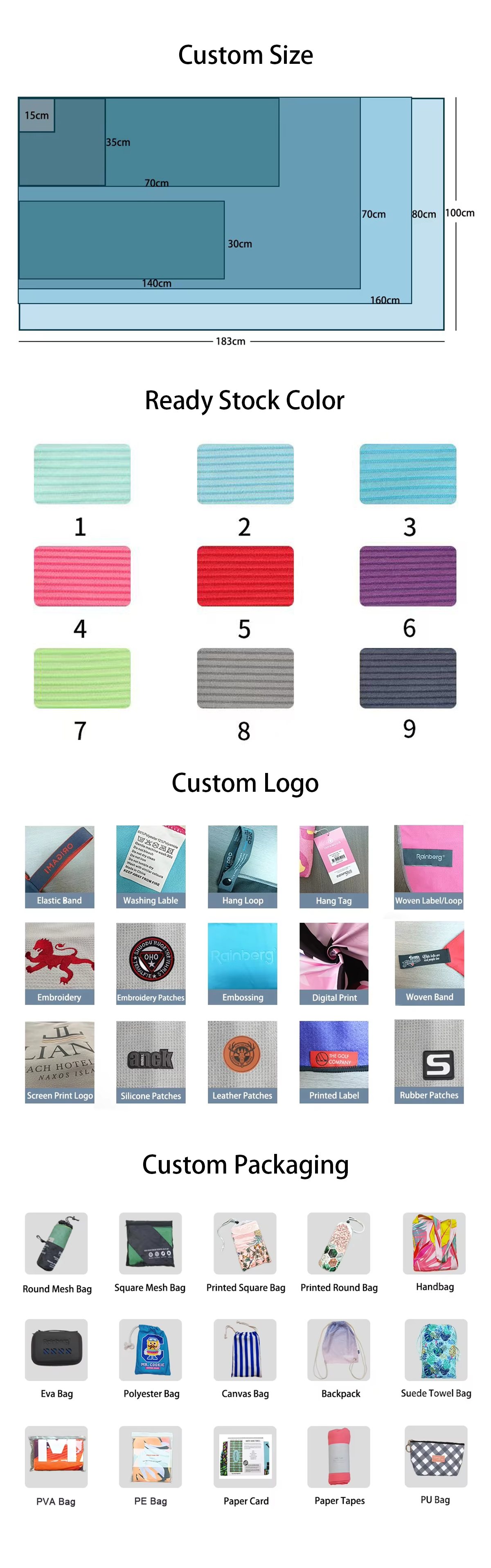 Striped Microfiber Beach Towel Quick-Drying And Sand-Resistant